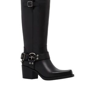 Windsor Smith Black Heeled Boots